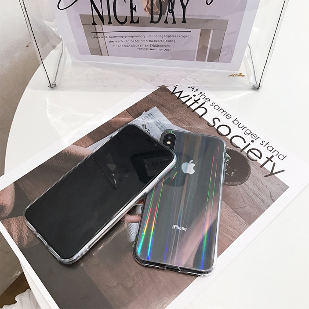 NEW Clear Holographic Laser Rainbow Case - Picture 6 of 6